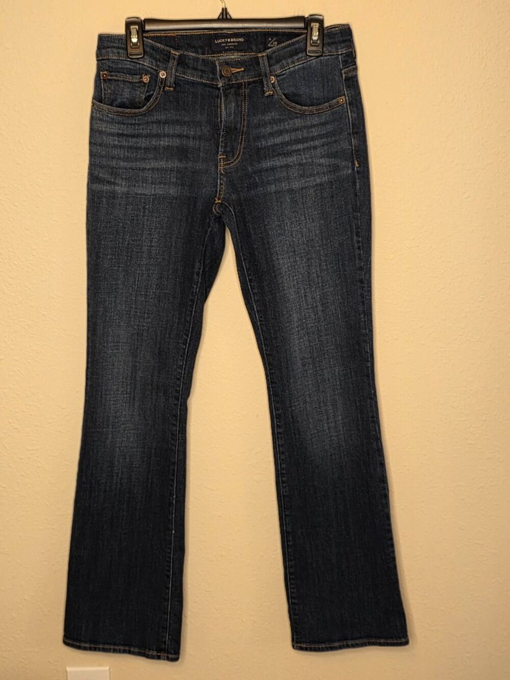 Lucky Brand "Sweet Boot" Mid-Rise Bootcut Jeans, Size 6/26 Regular